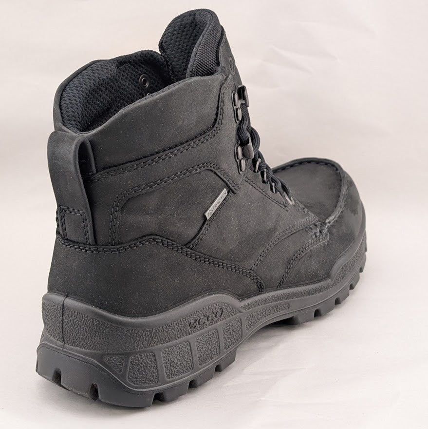 ECCO TRACK 25 Women Size 7-7.5/EU 38 Waterproof Plain Toe Boots Rold Mid GTX ECCO