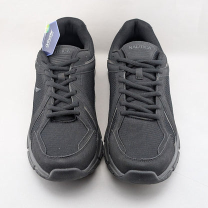 Nautica Decatur KM1621 Mens Size 12 Black Lifestyle Sneakers Shoes Ortholite Soc Nautica