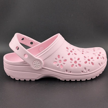 Crocs Big Kids 2Y Unisex Classic Floral Cut-Out Clogs NWB Crocs