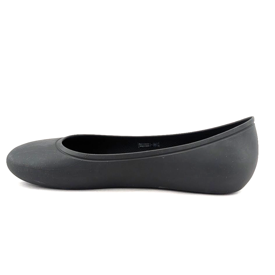 Crocs Women's Brooklyn Ballet Flats Black Sz 9 New Crocs