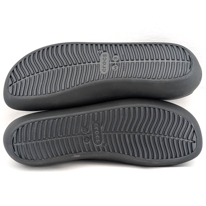 Crocs Women's Brooklyn Ballet Flats Black Sz 9 New Crocs