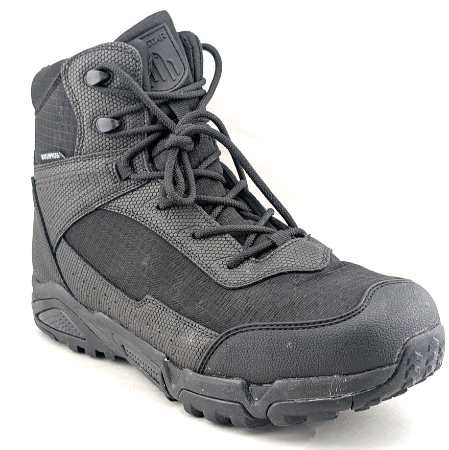 Men's Size 10 Nylon Hiking Boots Waterproof Faux Leather Lightweight Boots Coostar