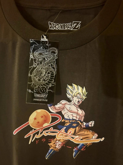 Primitive Dragon Ball Z Goku Size Small Black Short Sleeve T-Shirt BNWT Primitive Apparel