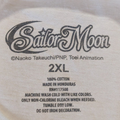 Sailor Moon Mens Size XXL T-Shirt - Sailor Moon Eye Box Image Hybrid