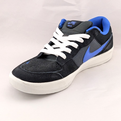 Men 's Size 7.5 NIKE SB FORCE 58 Black/Hyper Royal DV5477-004 Skate Board Shoes Nike