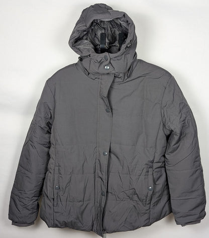 CREATMOUS Women's Plus Size 1X Warm Puffer Jacket WP Fleece Lined Removable Hood Creatmo Us