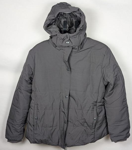 CREATMOUS Women's Plus Size 1X Warm Puffer Jacket WP Fleece Lined Removable Hood Creatmo Us