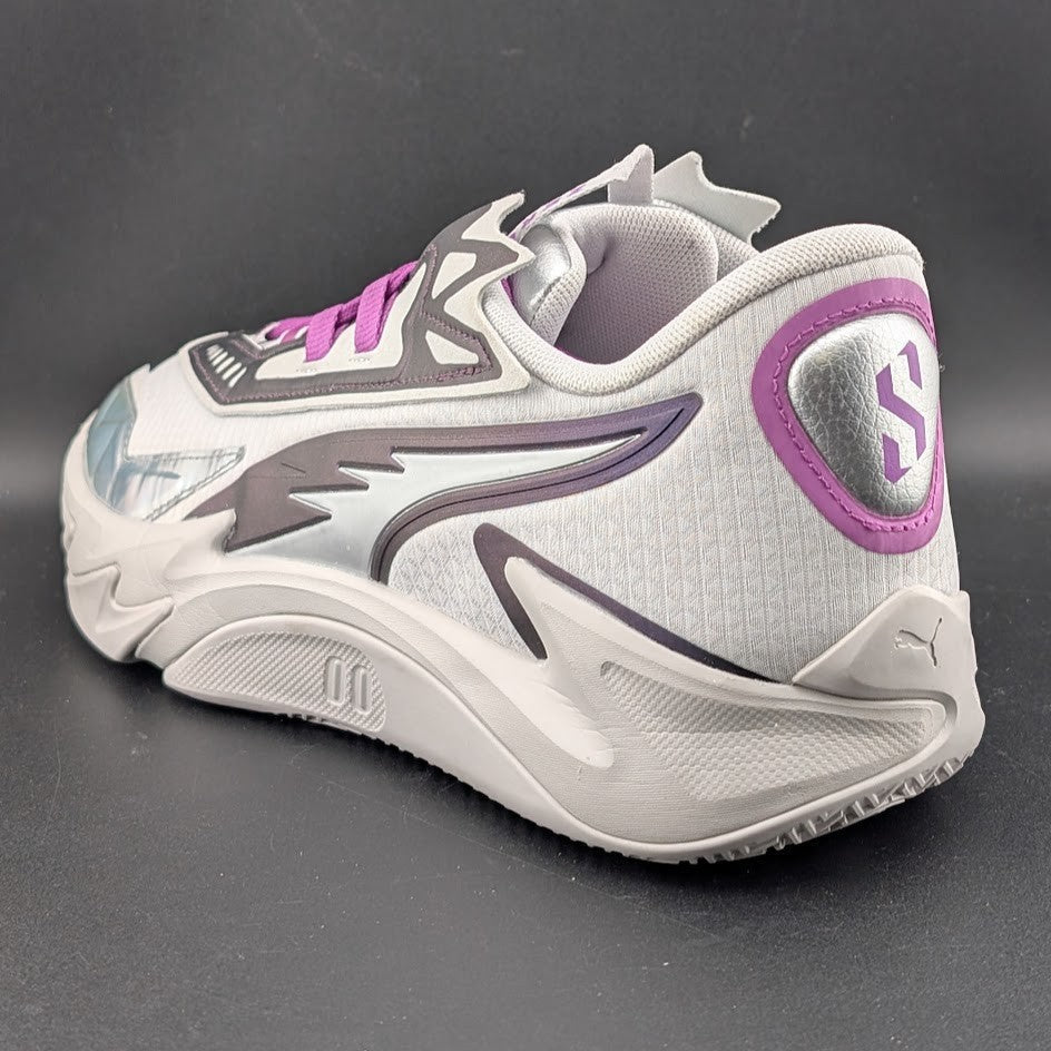 Men's Size 10 Puma Scoot Zeros II Sterling Low Basketball Shoes 311351-01 PUMA