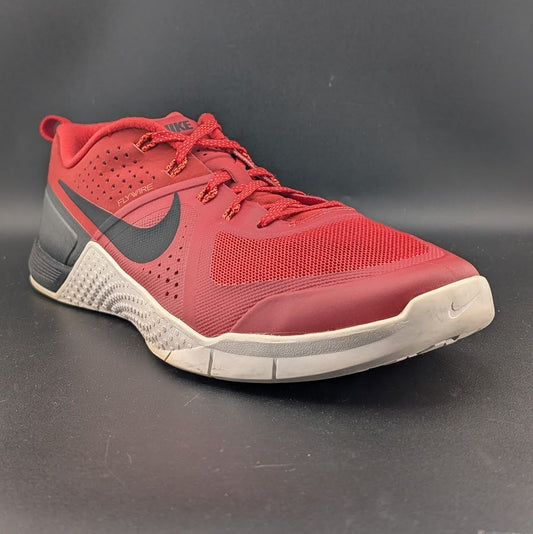 Nike Metcon 1 Training Shoe Men's SZ 12 Red Black White 704688-616 Rarely Worn38 Nike
