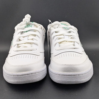 Reebok Men's Size 8 ~ Club C 85 White Green Tennis / Pickleball Court Shoes NIB Reebok