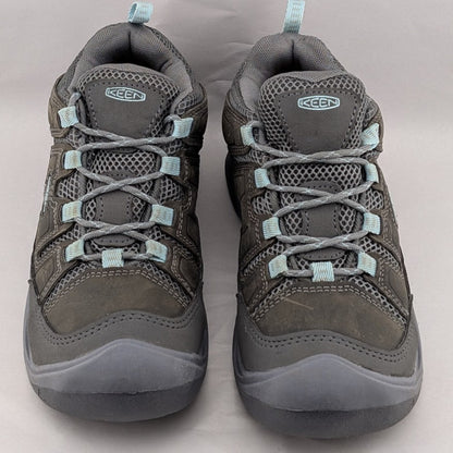 Keen Circadia Vent Low Hiking Shoes Grey Cloud Blue-Women Size 6.5-DISPLAY MODEL Keen