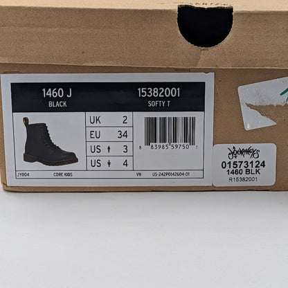 Doc Martens | 1460 Softy T Boot | Black, Size 4 / Kids Size 3 | Side Zip Dr. Martens
