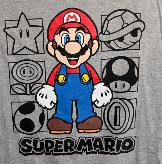 Hybrid Brand Size Medium Super Mario T-Shirt Super Mario