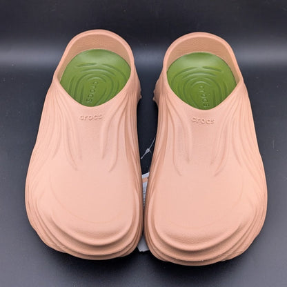 Crocs Echo Wave Pond Mens Size 9/Wos 11 Clog Shoes Cork Kiwi NWT-CLOSEOUT Crocs