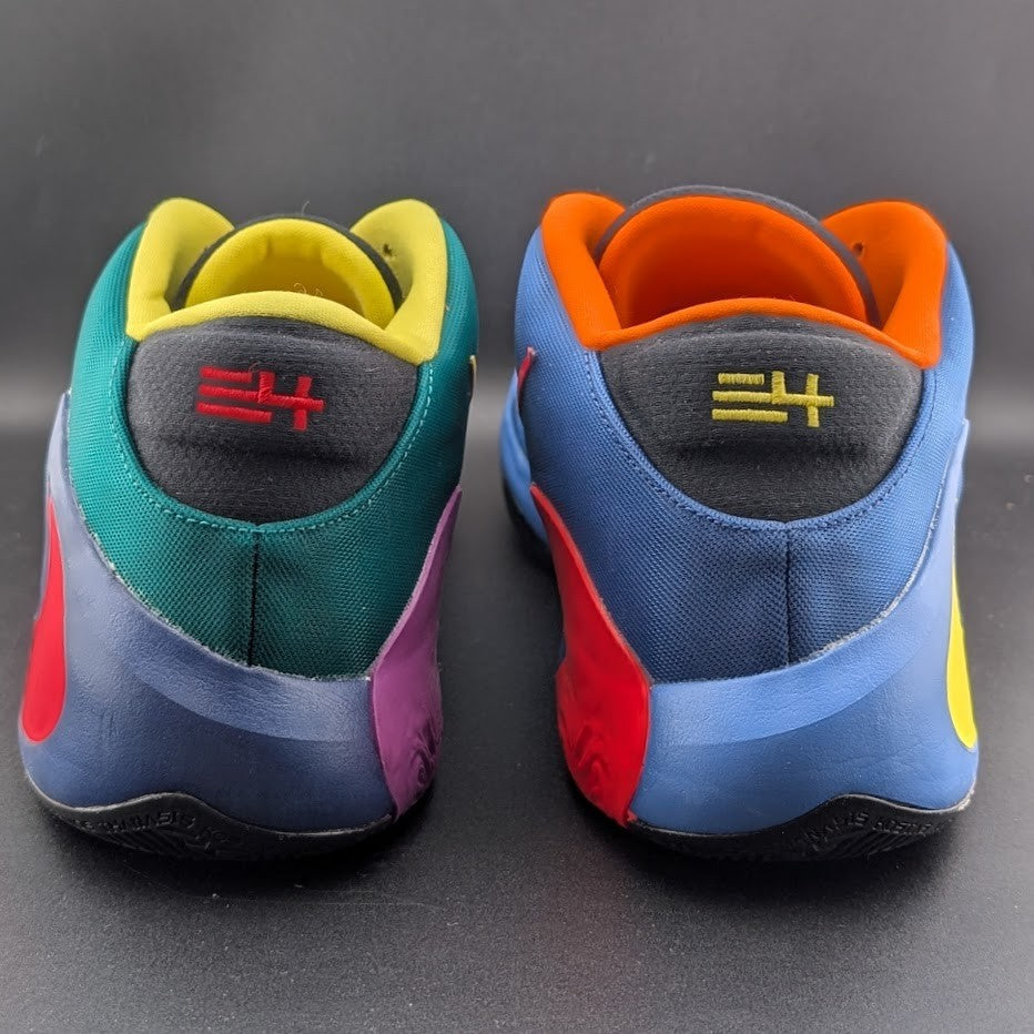 Nike Men's Size 18 Zoom Freak 1 Roots~CT8476-800 Multicolor Basketball Sneaker Nike