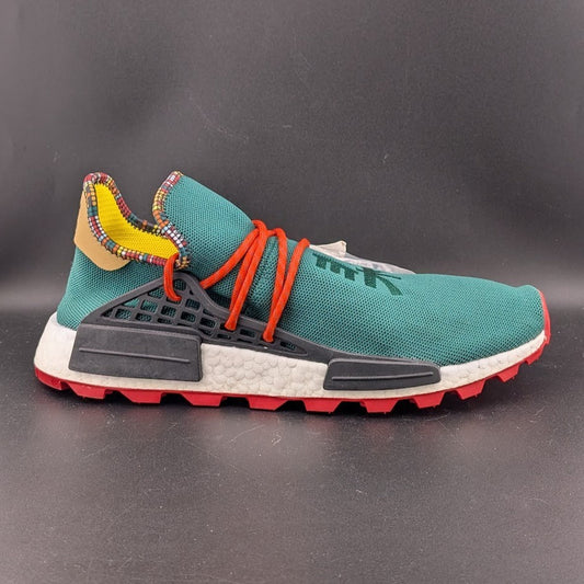 RARE** adidas x Pharrell Williams Solar HU NMD Green ~ EE7584 ~ Men's US 10.5 adidas