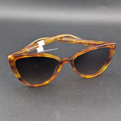 Carolina Lemke CL9051-02 Women's Cat Eye Tortoise Yellow Brn Tinted UV400 145mm Carolina Lemke