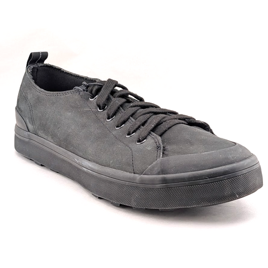 New Men's Sz 13 SOREL METRO II Low Leather Waterproof Sneaker Casual Shoes Black Sorel