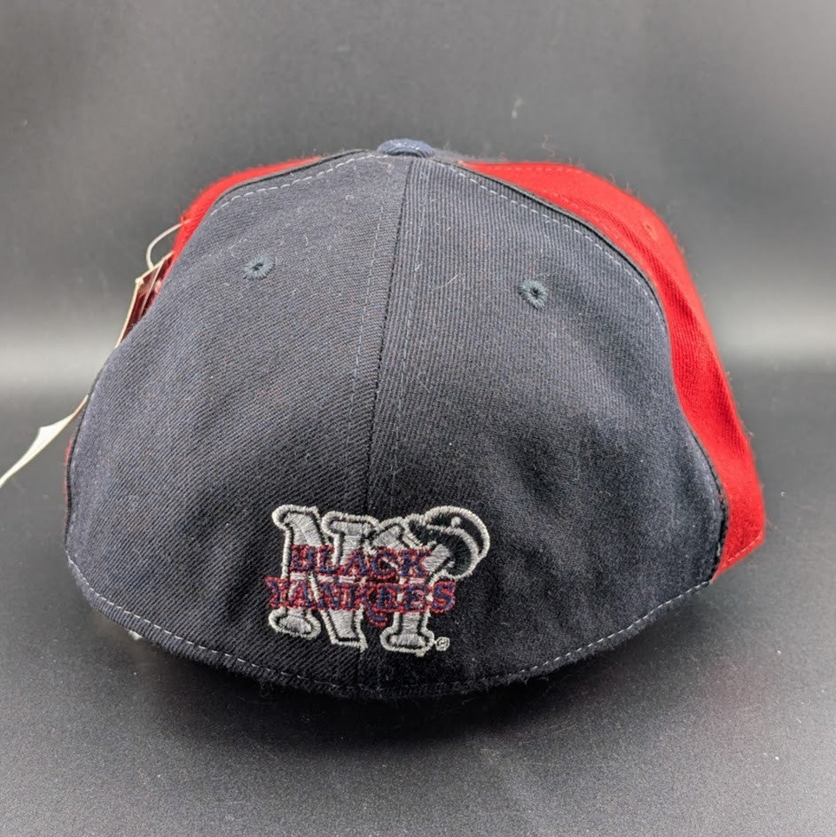 Black Yankees Negro Leagues Baseball Hat Blk/Red~Size 7 7/8~ 2XL Head J- Head