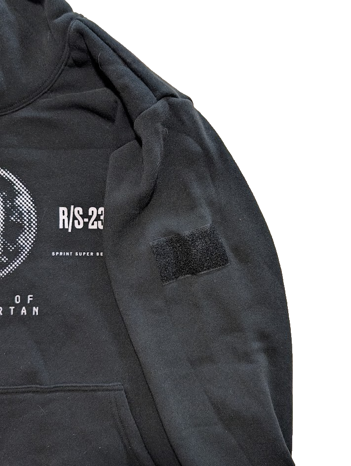 Spartan Race Super Beast Hoodie Sweatshirt | Black R/S-23 | Size S, M, L, XL Spartan