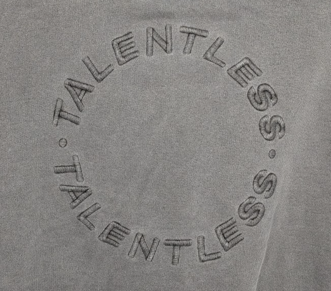 Talentless Black Men's Size Small HEAVYWEIGHT Hoodie w/ Pockets ~ New In Bag Talentless