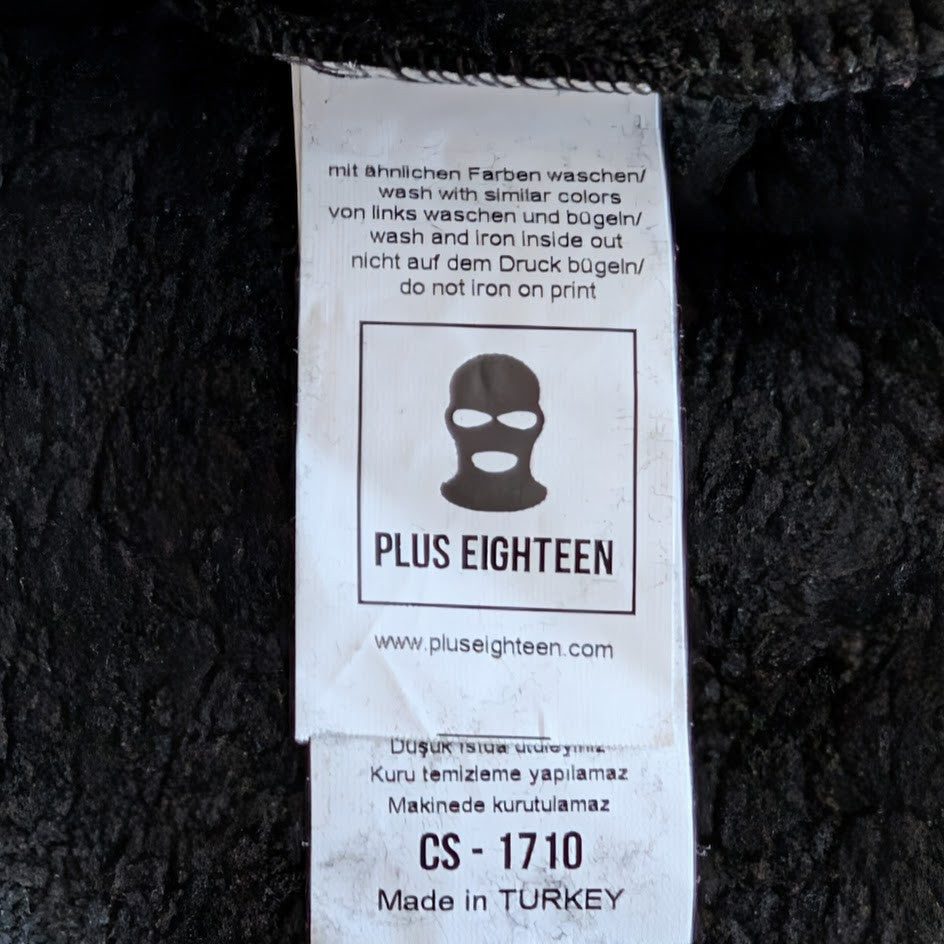 Men XL Plus Letter Graphic Colorblock Bomber Jacket by Plus Eighteen Plus Eighteen