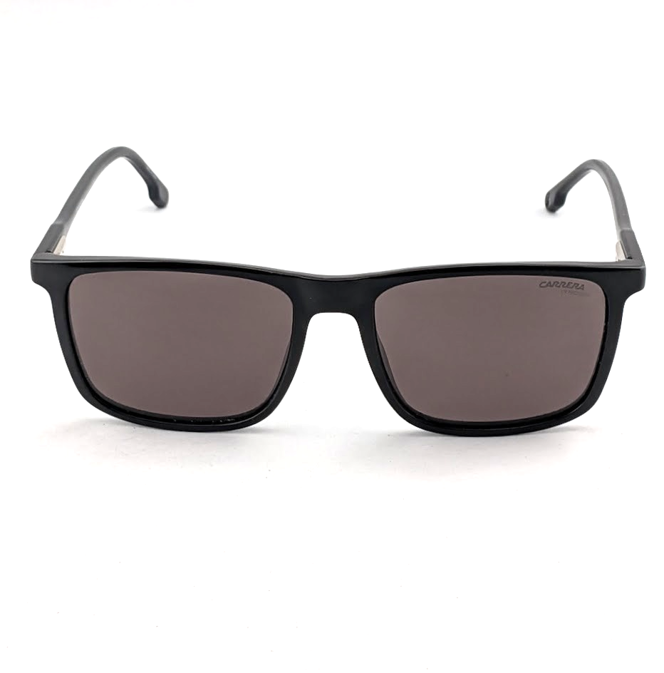 NEW Carrera 231/S 0807 IR Black Rim Grey Lens 55-18-145 Sunglasses w/ Case Carrera