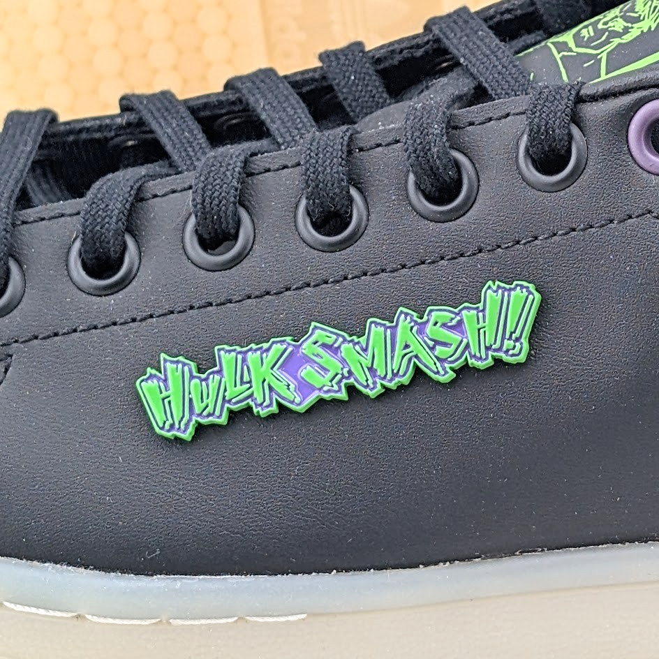 adidas Stan Smith x Disney Marvel Hulk Smash Kids Sz 5.5Y Green Black Shoes adidas