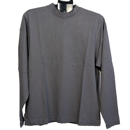 Gap X Yeezy YZY Engineered By Balenciaga Gray Rare Long-Sleeve Logo Tee S or XL Gap