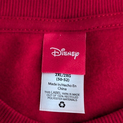 Disney Mickey Mouse Xmas Tree Unisez Long Sleeve Sweatshirt 2XL (50-52) Disney