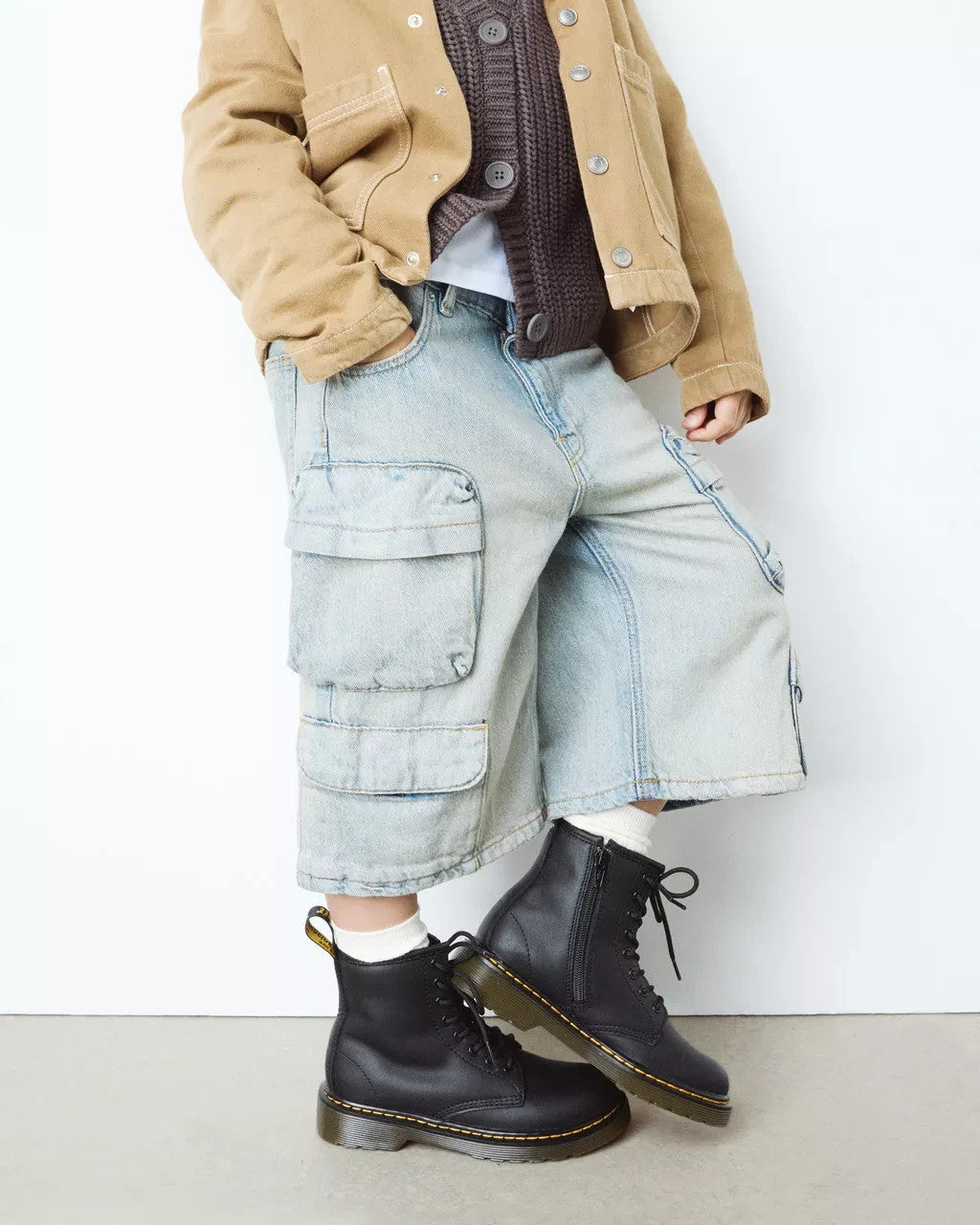 Doc Martens | 1460 Softy T Boot | Black, Size 4 / Kids Size 3 | Side Zip Dr. Martens
