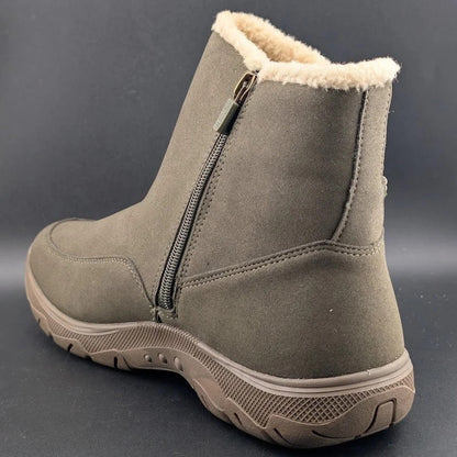 Easy Spirit Tyme2 Ankle Boot Women's 11M Taupe Water Repellent Lining Easy Spirit