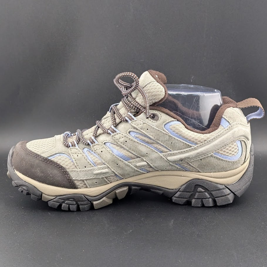 Merrell Moab 2 Low Waterproof Hiking Shoe Women's Size 8.5 Dusty Olive J06030 Merrell