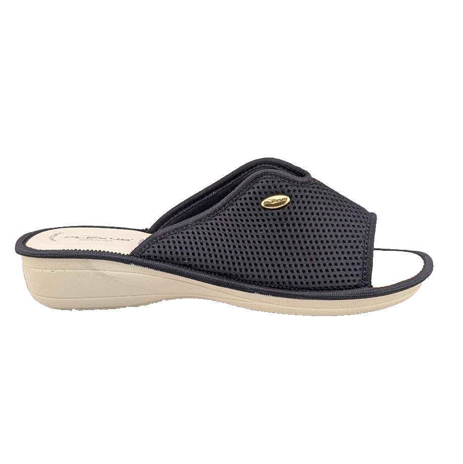 Flexus by Spring Step Hildy-B Women's Size 9 Slide Sandals Black NEW Flexus by Spring Step