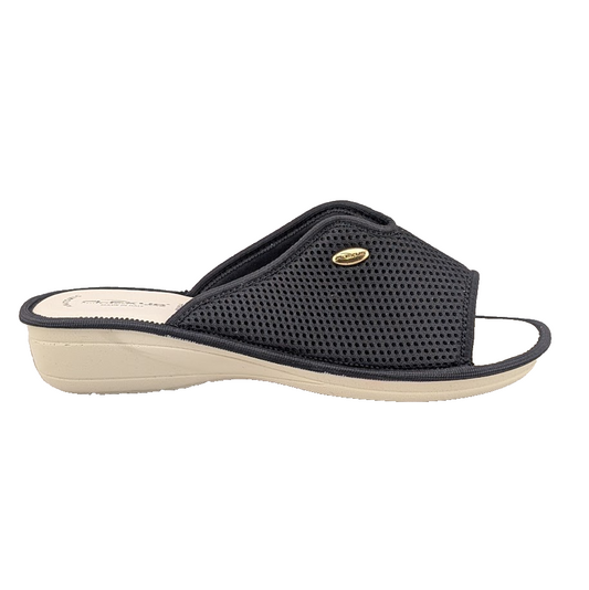 Flexus by Spring Step Hildy-B Women's Size 9 Slide Sandals Black NEW Flexus by Spring Step