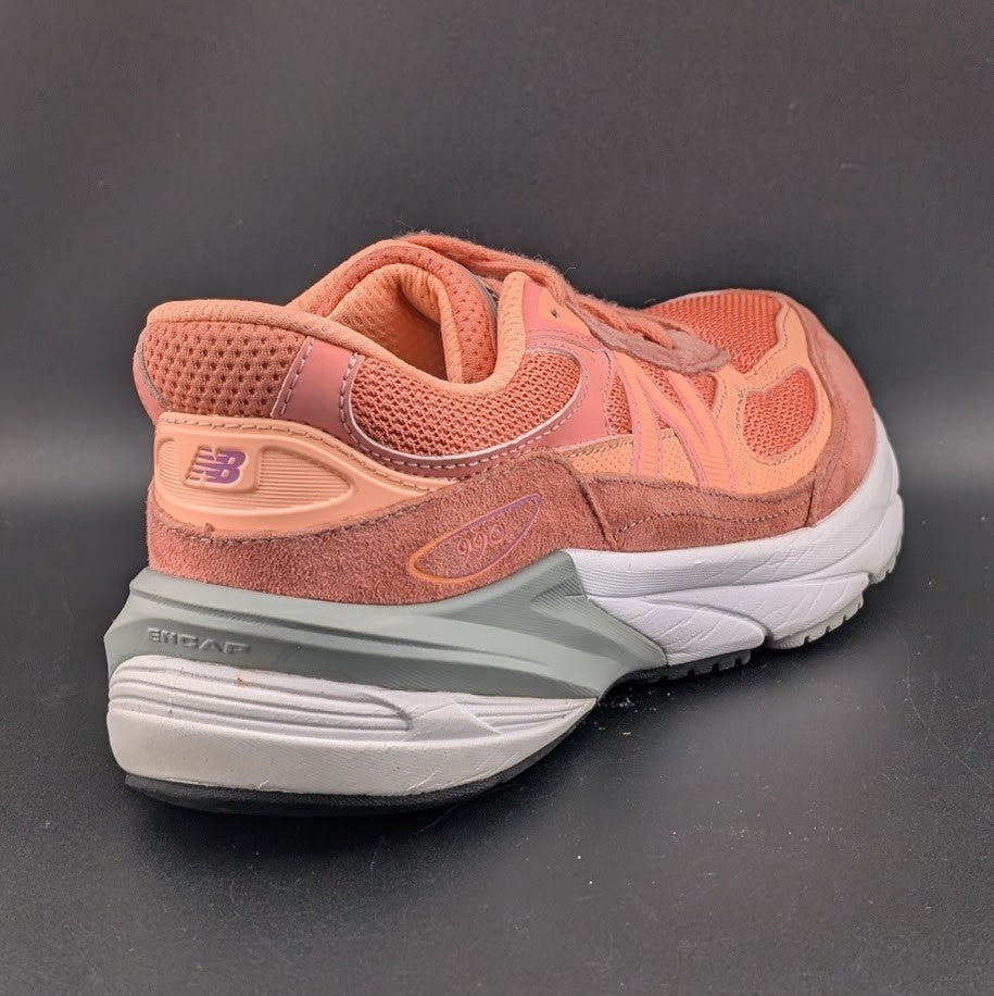 New Balance 990v6 Running Womens 5.5 Sunrise w/ Purple GC990SR6 ~ Reconditioned New Balance