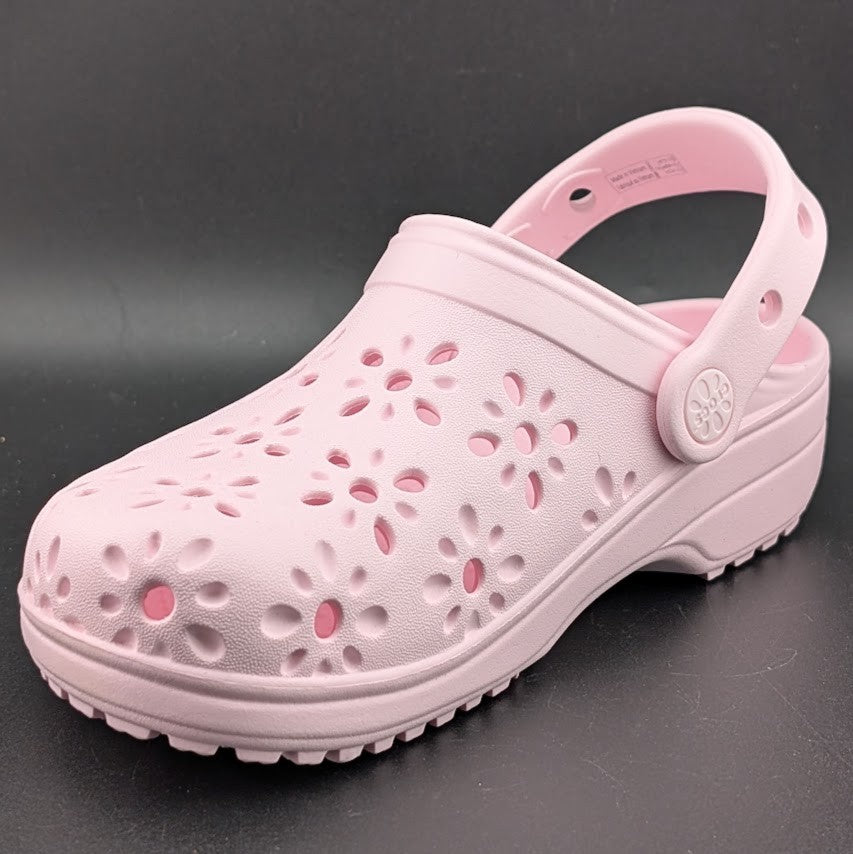 Crocs Big Kids 2Y Unisex Classic Floral Cut-Out Clogs NWB Crocs