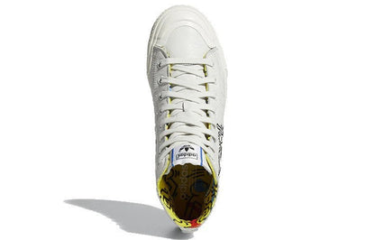 Adidas Nizza/Keith Haring "Pop Art" Leather Hitop ~Mens Sz 7/Wos Sz 8 | EE9297 adidas