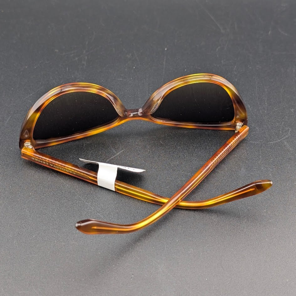 Carolina Lemke CL9051-02 Women's Cat Eye Tortoise Yellow Brn Tinted UV400 145mm Carolina Lemke