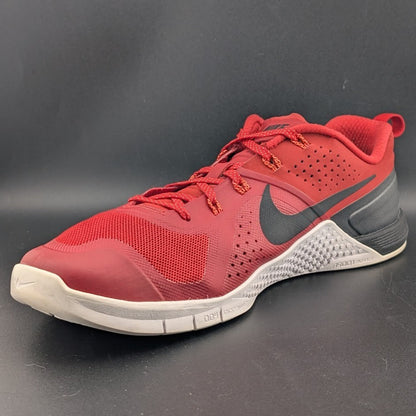 Nike Metcon 1 Training Shoe Men's SZ 12 Red Black White 704688-616 Rarely Worn38 Nike