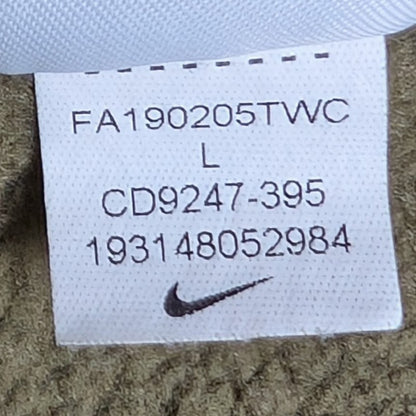Nike ~ Size Large ~ Army Green Nike Swoosh Logo Box Oversize Hoodie ~ NEW Nike