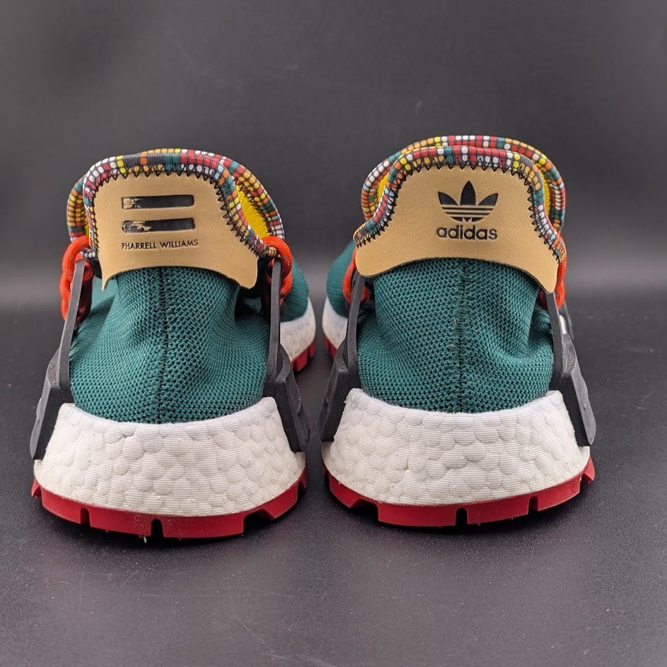 RARE** adidas x Pharrell Williams Solar HU NMD Green ~ EE7584 ~ Men's US 10.5 adidas