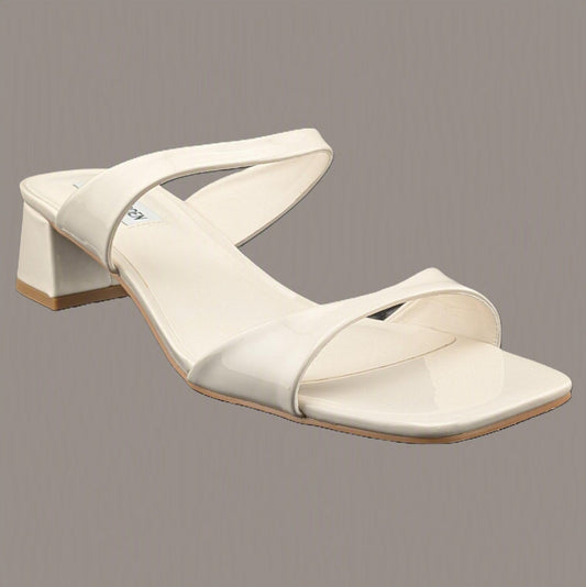 Steve Madden Size 9.5 Astra Sandals Womens 8.5M Square Toe Medium Heel Sandal Steve Madden