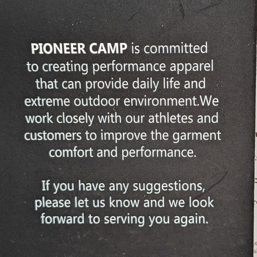 Pioneer Women's XL Summit Black Puffer Jacket w/ Removable Hood and Packable Sac Pioneer Camp