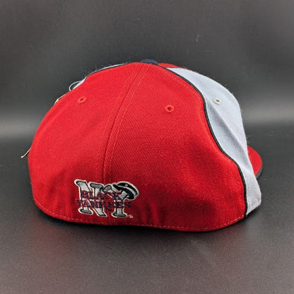 Black Yankees Negro Leagues Baseball Hat Red/Gray~Size 7 3/4~ XL Head J- Head