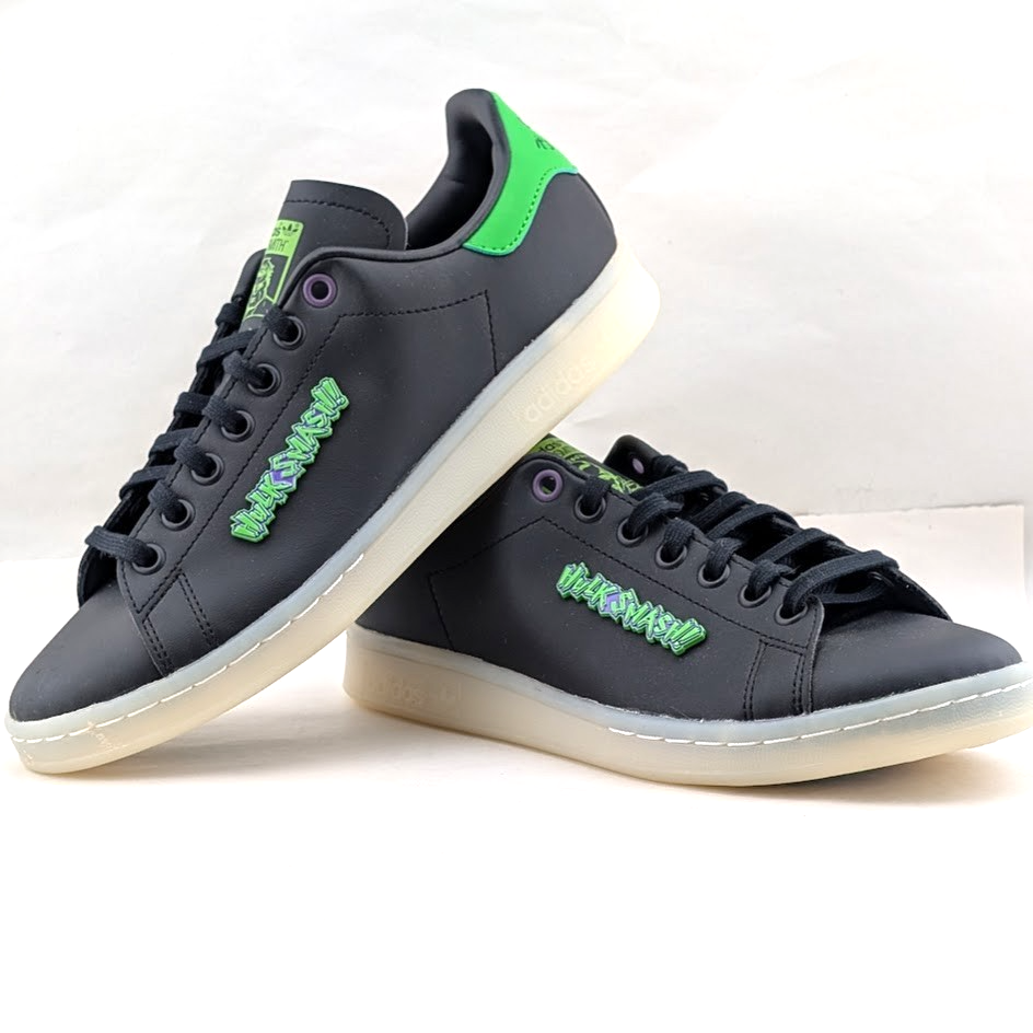 adidas Stan Smith x Disney Marvel Hulk Smash Kids Sz 5.5Y Green Black Shoes adidas