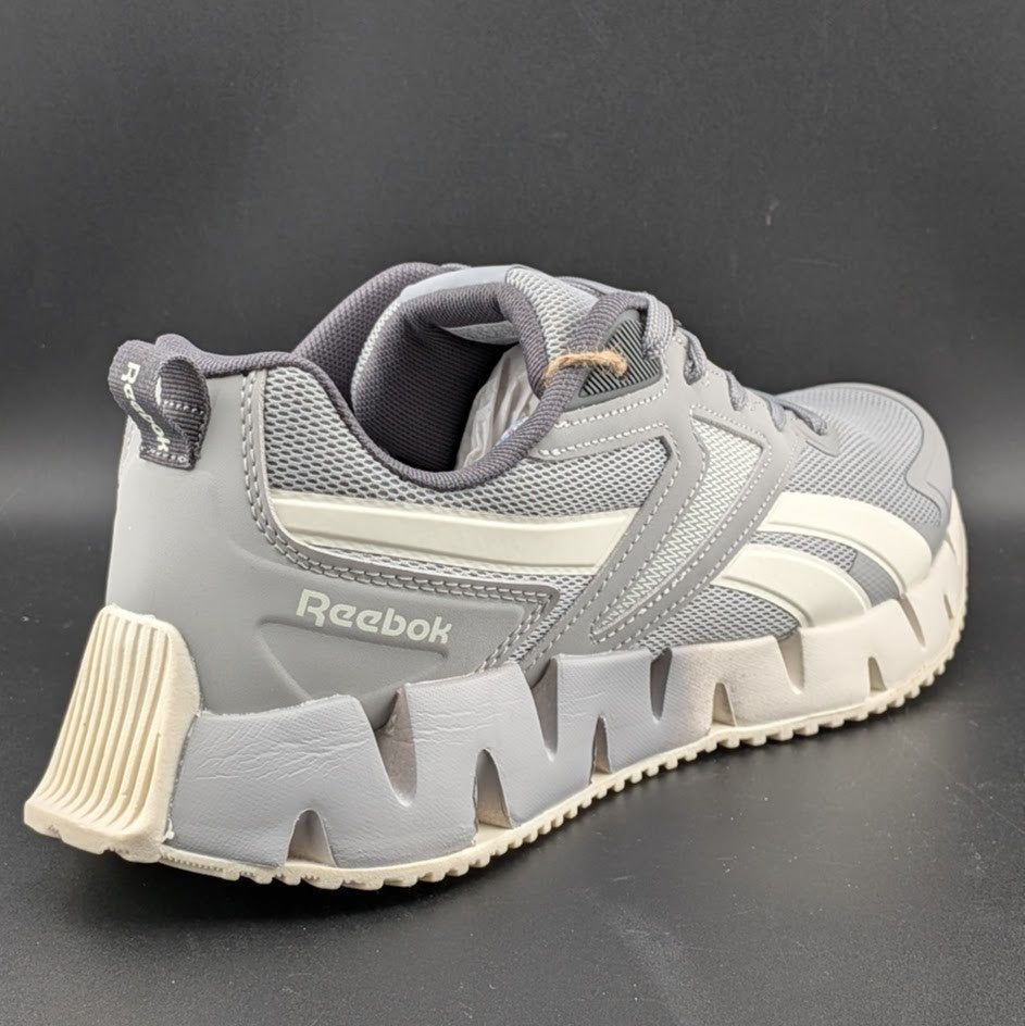 NIB Reebok Zig Vector Mens Shoes Lt Grey/Med Grey/Natural Men's Sizes 8 & 10M Reebok