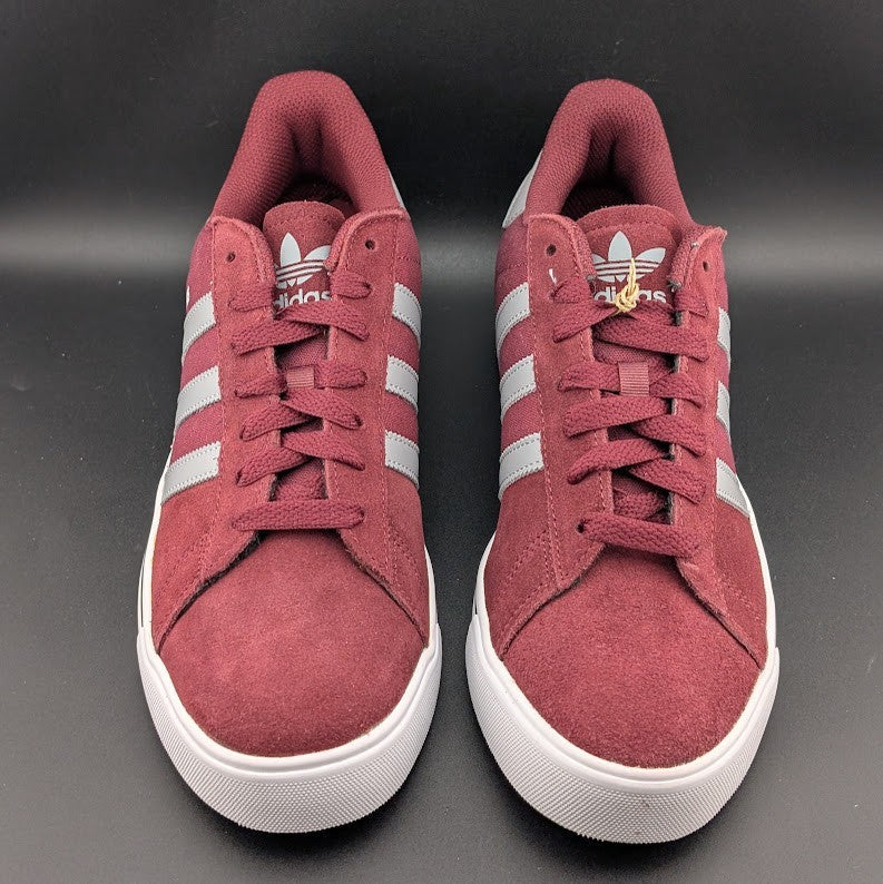 adidas Men's Size 11 / Wo's 12 Campus Vulc Shadow Red Grey~Canvas & Suede IF9286 adidas
