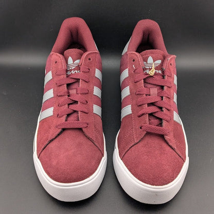 adidas Men's Size 11 / Wo's 12 Campus Vulc Shadow Red Grey~Canvas & Suede IF9286 adidas