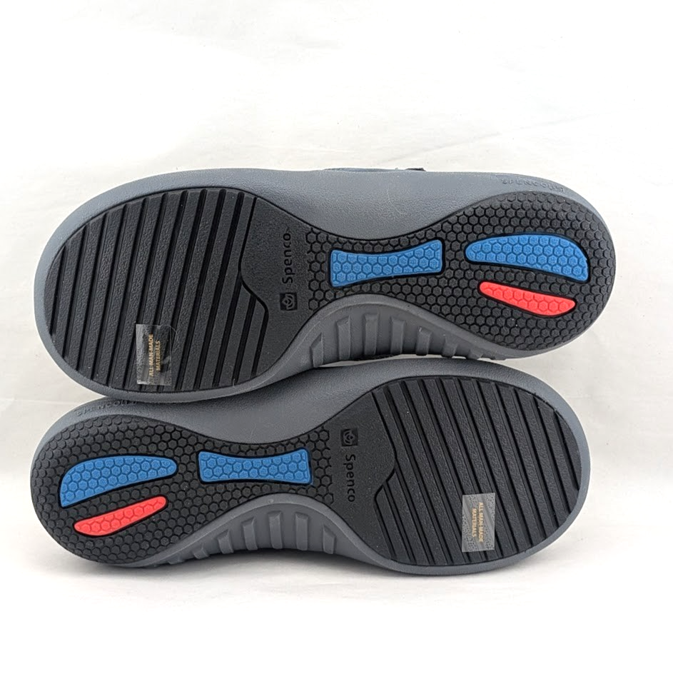 Spenco Brooklyn Womens US 5.5 Navy Orthotic Convertible Slip-On Clogs Shoes Spenco